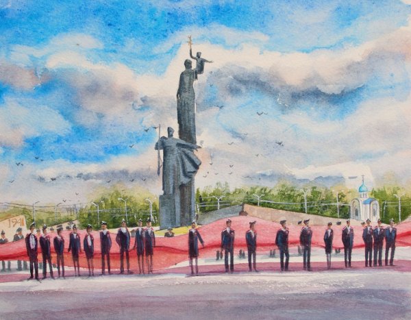 Памятник Александру Сергеевичу Пушкину рисунок