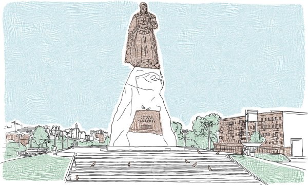 Памятник рисунок