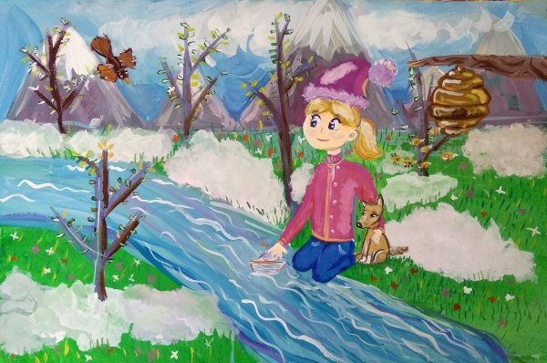 Водопад для детей