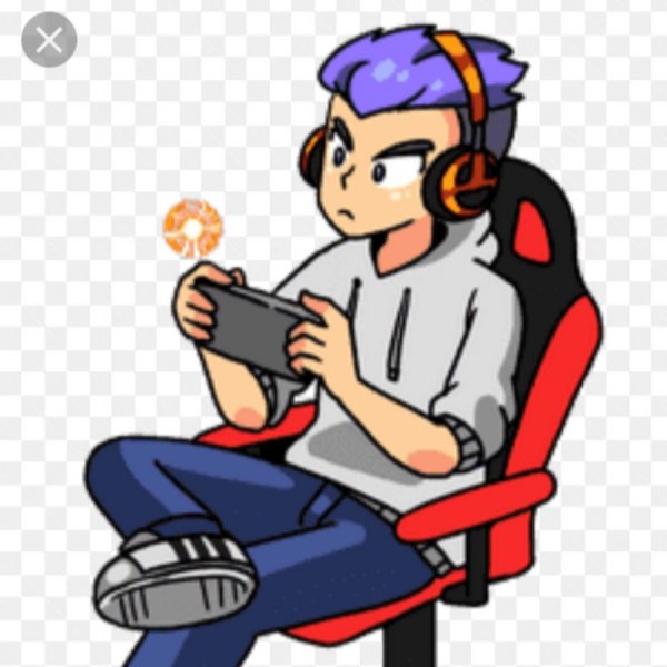 Геймер мультяшный