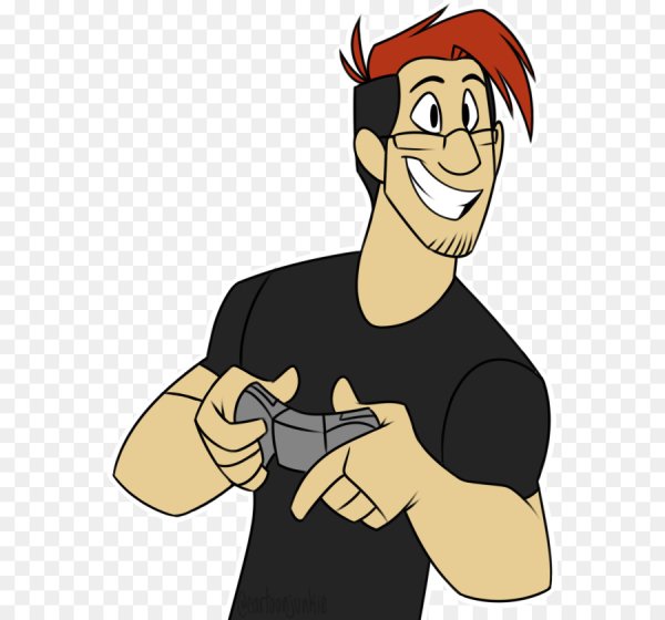 Геймер мультяшный