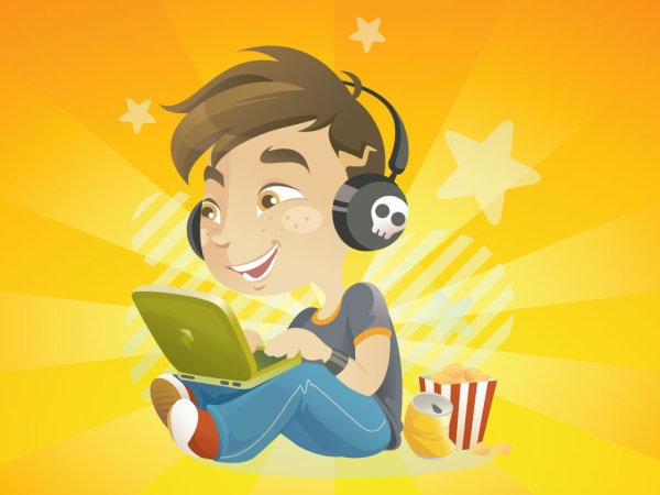 Веселый геймер