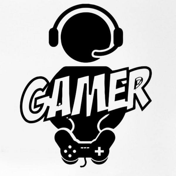 Надпись на картинке Computer Gamer
