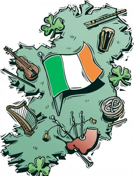 Ирландия что нарисовать