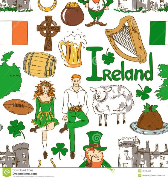 Ирландия символы страны