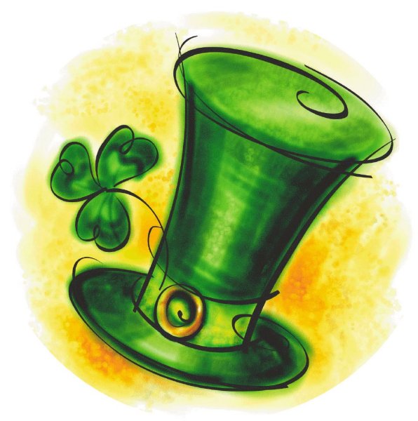 Святой Патрик Ирландия рисунок