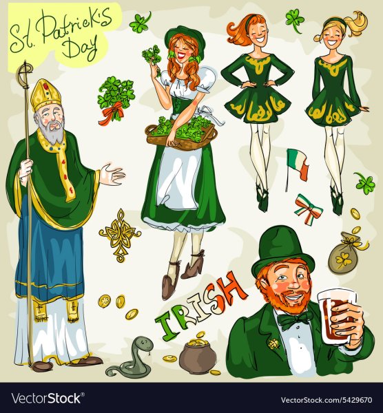 Ирландец иллюстрация