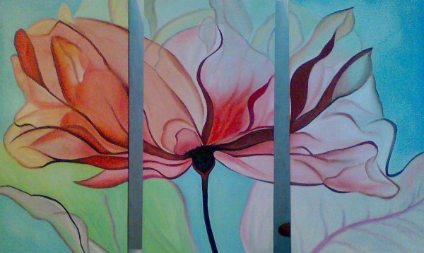 Триптих картины