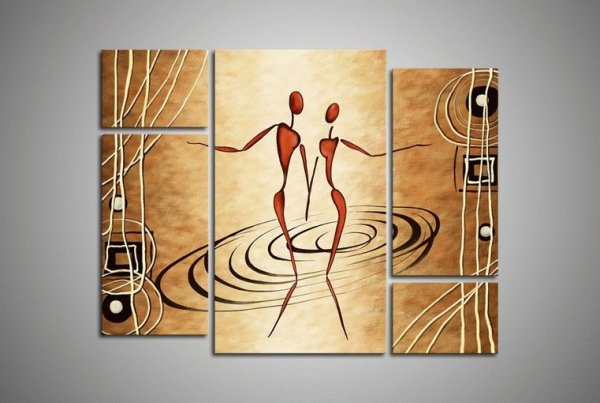 Триптих мужчина и женщина