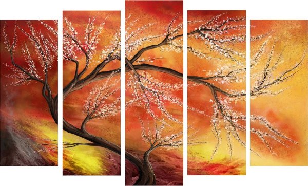 Панно из частей