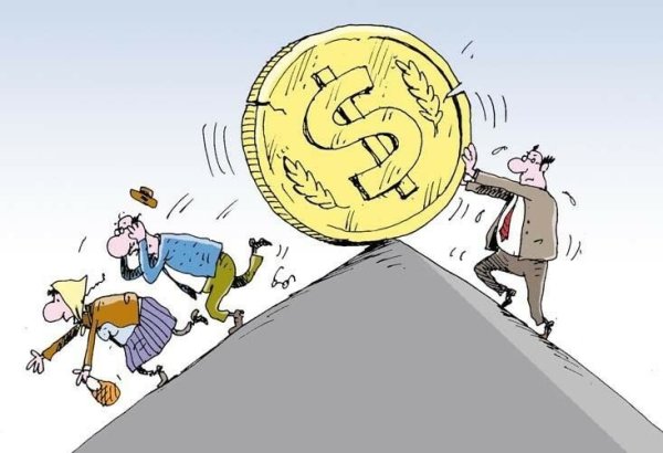 Инфляция карикатура