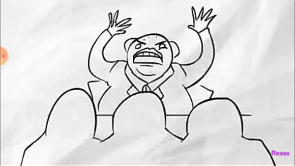 Рисунки Поззи фломастером