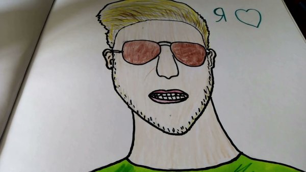 Рисунки Поззи фломастером