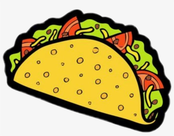 Такос мультяшный