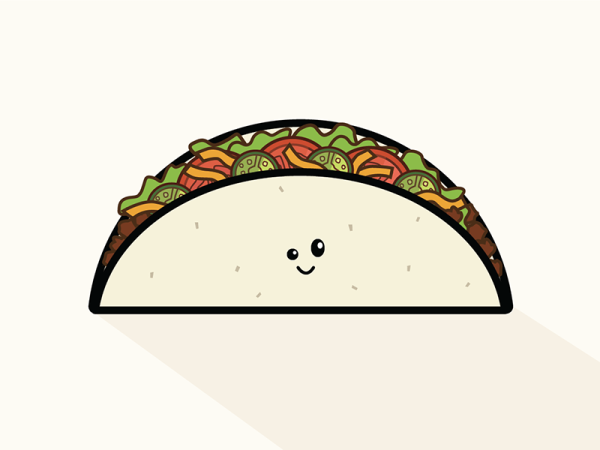 Нарисованный Такос