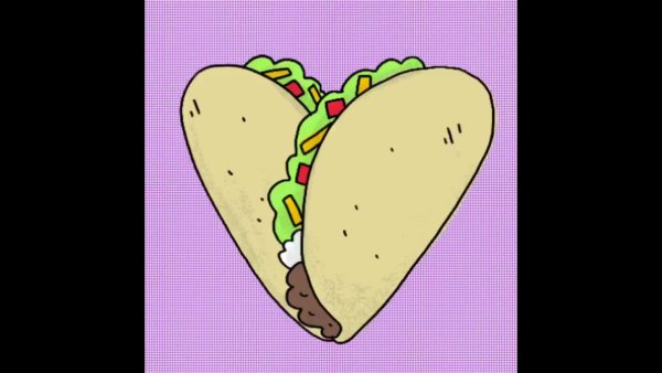Taco cartoon