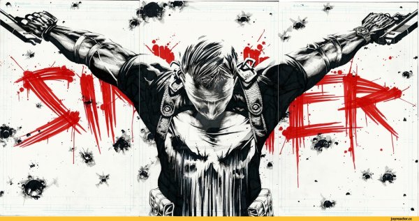 Майкл Корбин арт поцелуй