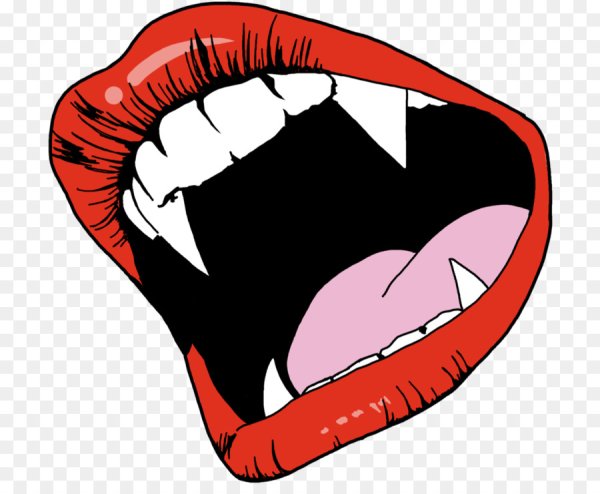 Клыки мультяшные