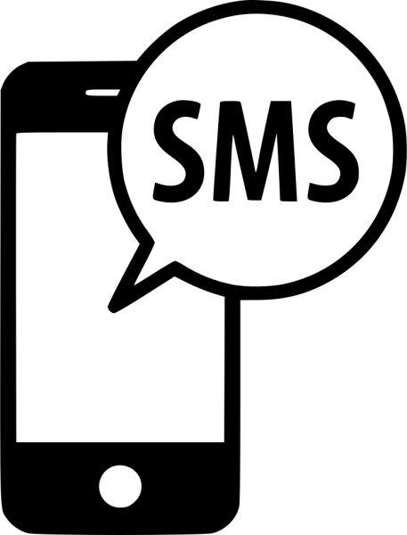 Логотип смс