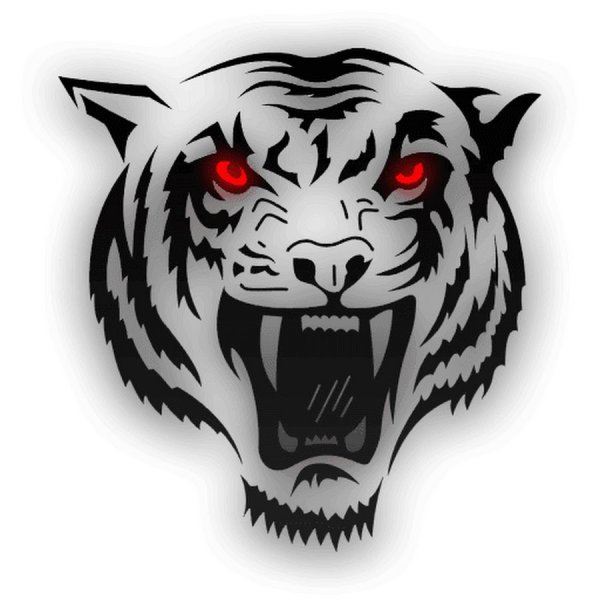 Трайбл голова тигра