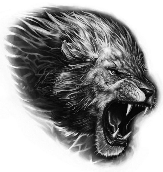 Эскизы татуировок оскал