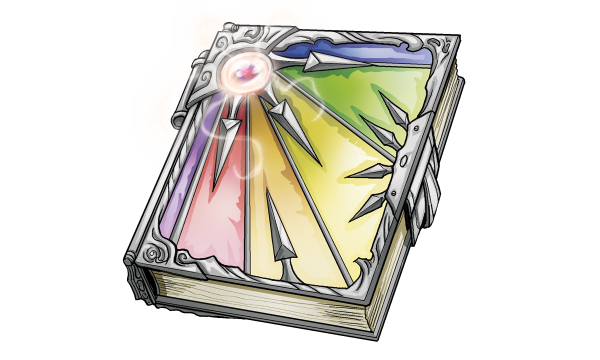 Гримуар на прозрачном фоне