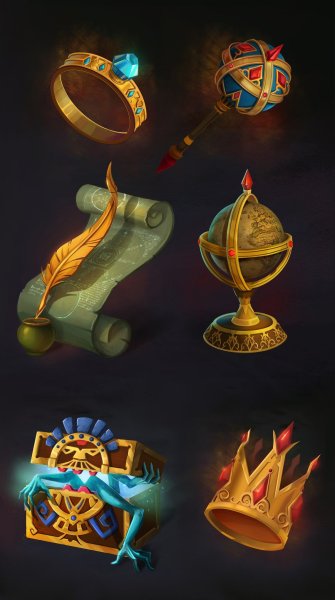 Артефакт Кристалл концепт арт