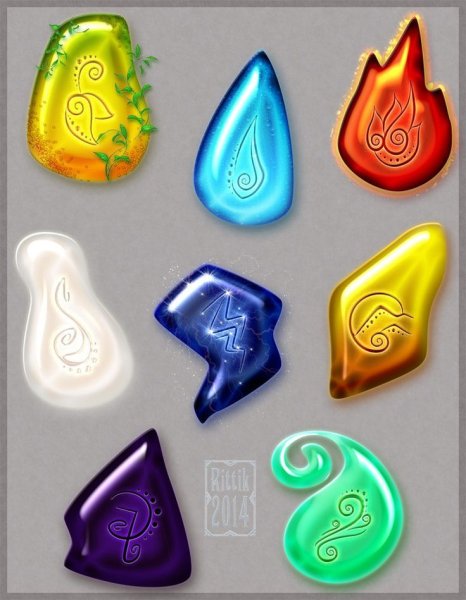 Магические артефакты камни