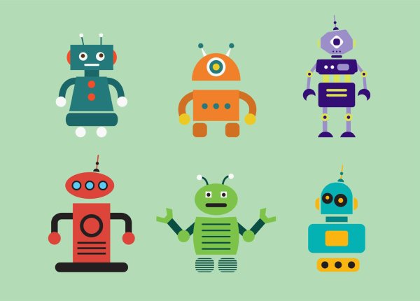 Робот Векторная Графика