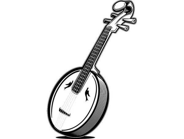 Банджо инструмент вектор