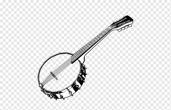 Банджо музыкальный инструмент рисования