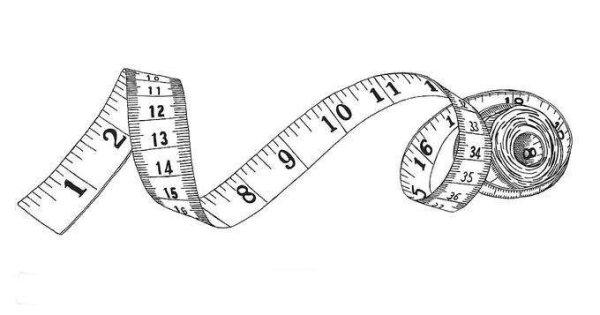Сантиметровая лента для метрики