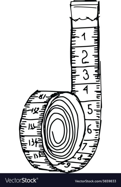 Сантиметр значок