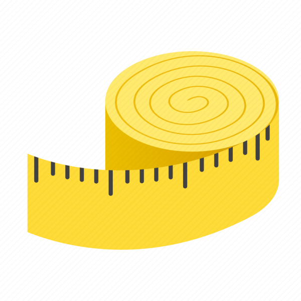 Сантиметровая лента для печати