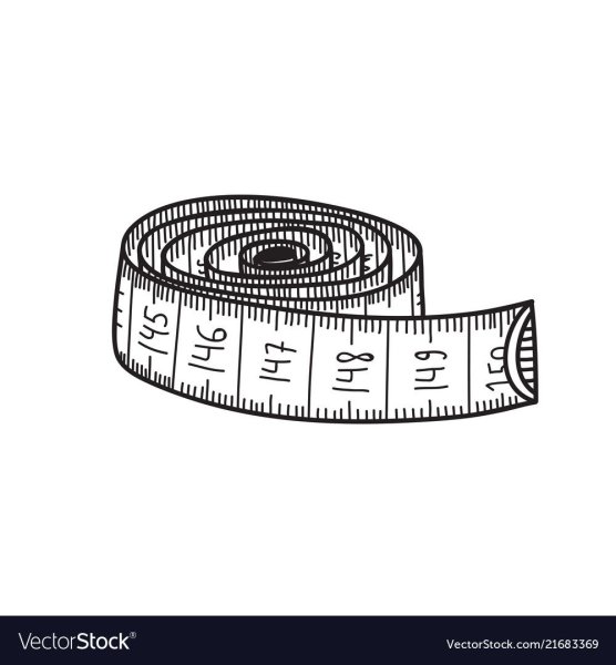 Значок сантиметровая лента