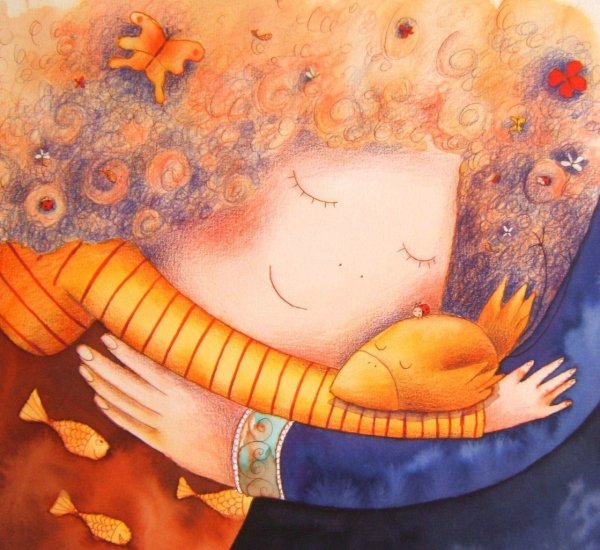 Душевные милые иллюстрации