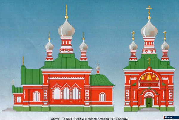 Достопримечательности Миасса рисунки