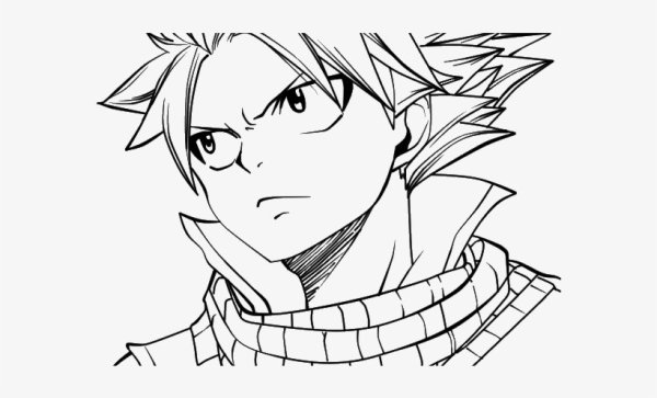 Нацу Драгнил раскраска