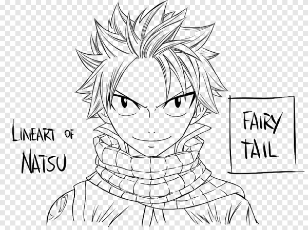 Хвост феи раскраска Нацу Драгнил