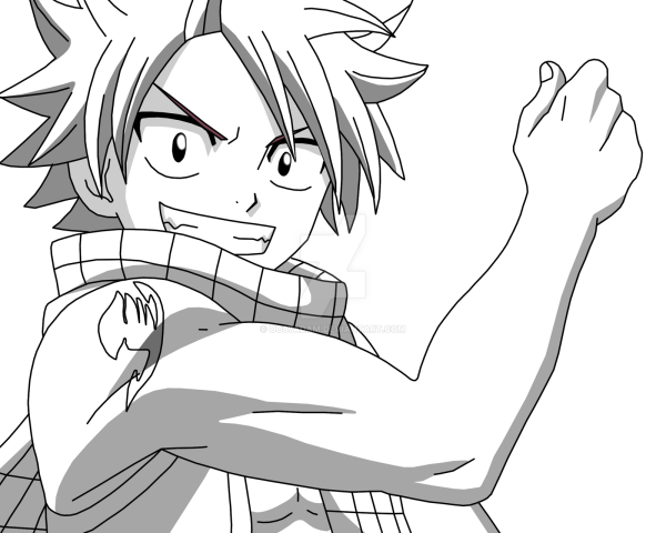 Нацу Драгнил контур