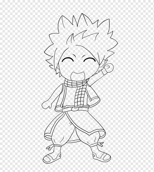 Хвост феи раскраска Нацу