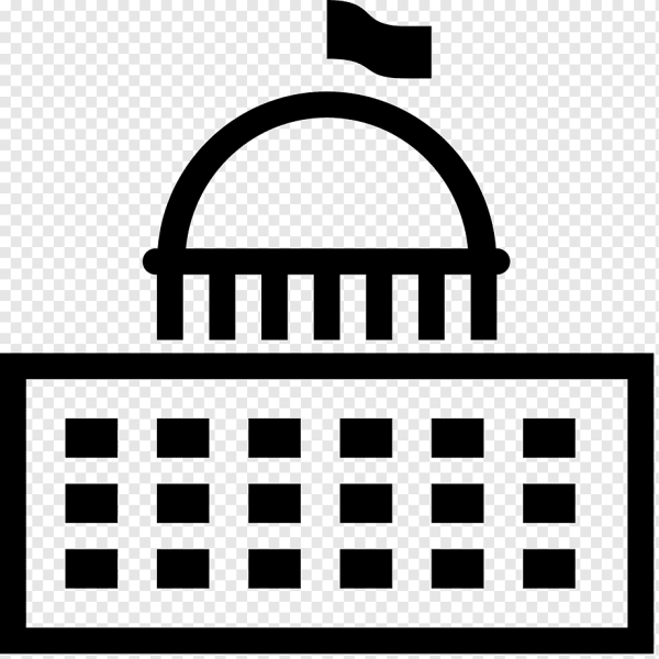 Муниципальное здание иконка