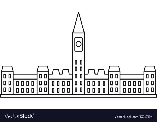 Парламент раскраска