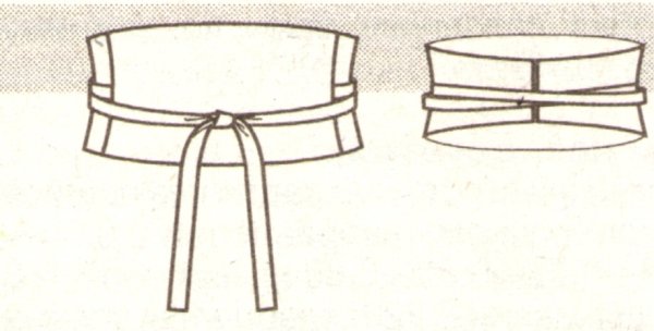 Корсажный пояс выкройка