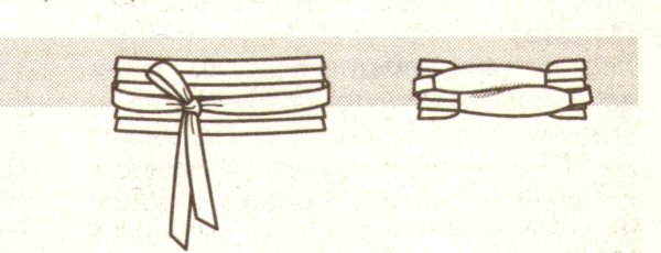 Пояс Оби своими руками