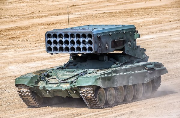 Тяжёлая огнемётная система ТОС-1а Солнцепек