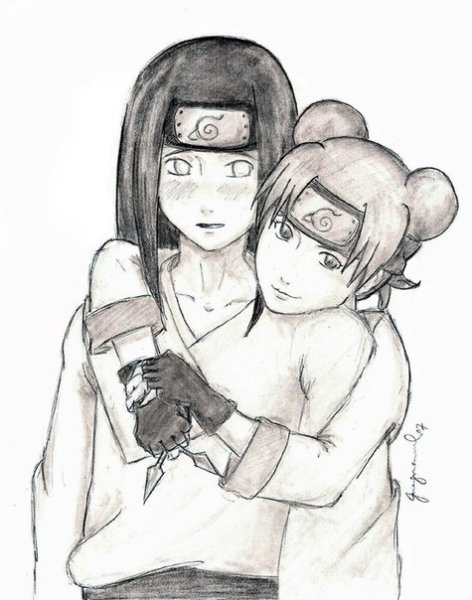 Тентен призрак Неджи