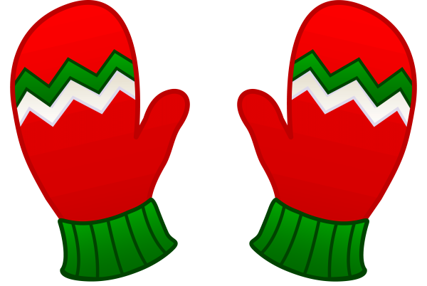 Варежки для раскрашивания