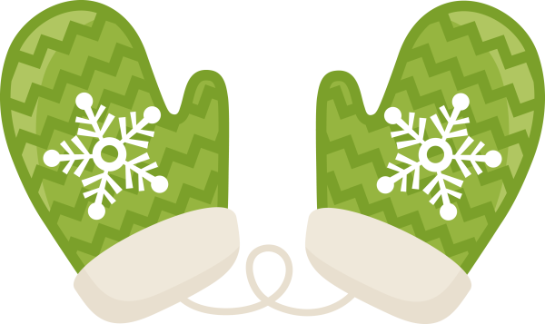 Силуэт рукавичек