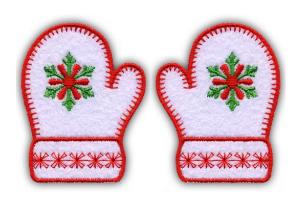 Варежки для раскрашивания